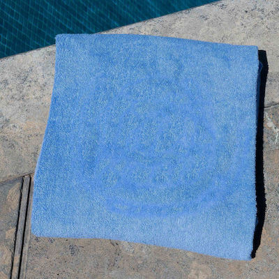 Aslanis Home Beach Towel Light Blue 180x80cm.