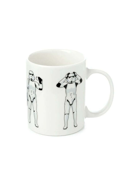 Puckator Stormtrooper Mug made from Porcelain White 1pcs