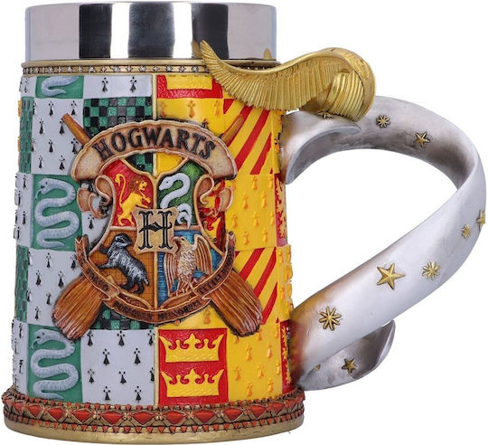 Nemesis Now Tankard Golden Snitch Cană Ceramică Multicoloră 600ml Nemesis Now Tankard Golden Snitch Cană Ceramică Multicoloră 600ml