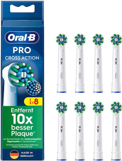 Oral-B Pro CrossAction Ersatzköpfe für 8 Stück