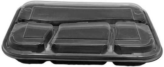 Ecocraft Disposable Plastic PP Tableware Black 100pcs