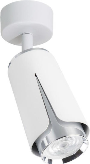 Eko Light Single Spot with Socket GU10 in White Color