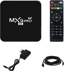 TV Box MXQ Pro 4K 5G 4K UHD cu WiFi USB 2.0 16GB RAM și 256GB Spațiu de stocare cu Sistem de operare Android