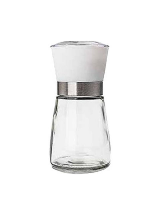 Peugeot Manual Set Spice Mills made of Glass in White Color 13cm 4pcs
