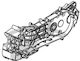 Kymco Linker Warenkorb Motor Kymco Agilität