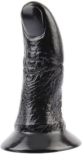 Chisa Novelties Thumbs Up Dildo με Βεντούζα Μαύρο 17cm