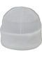 Beanie Fleece Beanie Knitted in White color