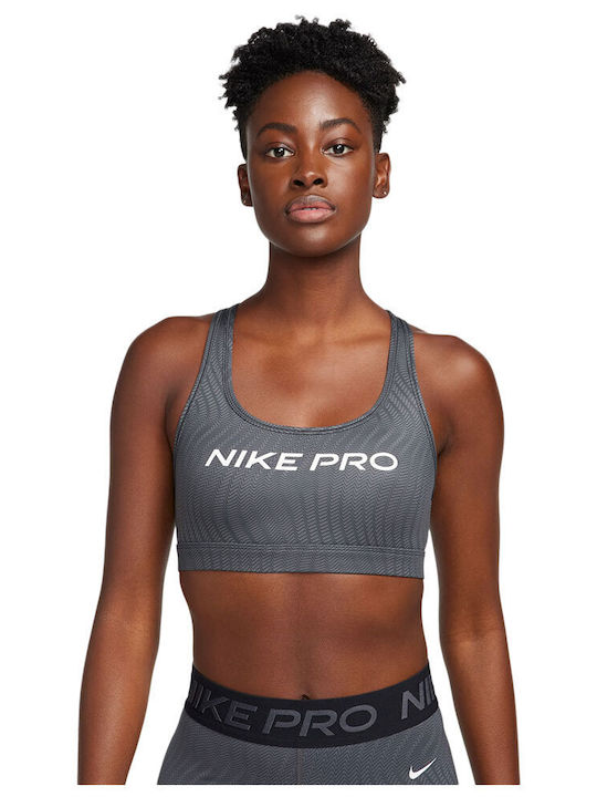 gray nike crop top