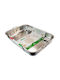 Steel Pan Ταψί Ορθογώνιο από Ανοξείδωτο Ατσάλι 36x36cm