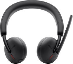 Dell WL3024 Drahtlos Auf dem Ohr Multimedia-Headsets mit Mikrofon und Verbindung Bluetooth / USB-C in Schwarz Farbe