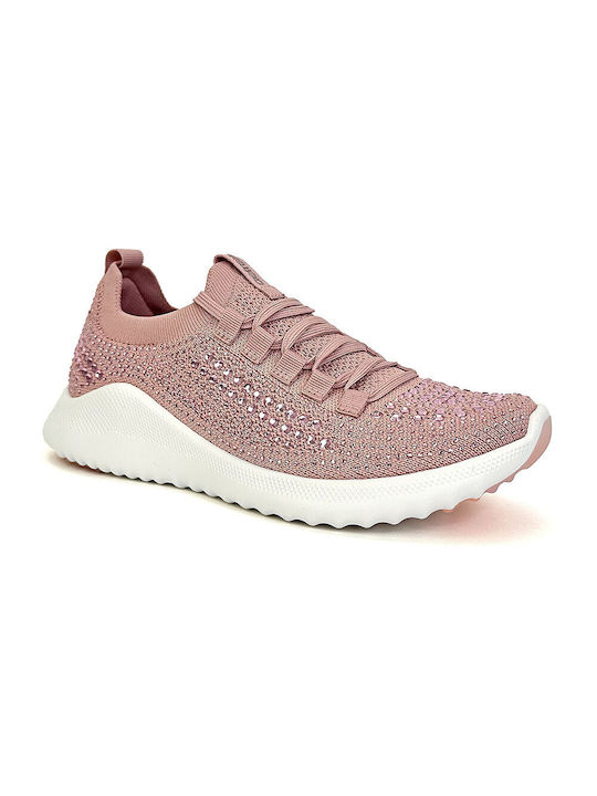 Aetrex Γυναικεία Sneakers Sparkly Pink