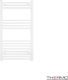 Thermo Alto Electric Towel Rail 80x50cm White