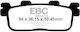 Adige Motorcycle Brake Pads for Kymco People