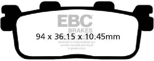 Adige Motorcycle Brake Pads for Kymco People
