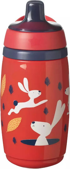 Tommee Tippee Παιδικό Παγούρι Θερμός Πλαστικό Κόκκινο 266ml