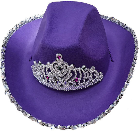 Carnival Hat Purple 1pcs