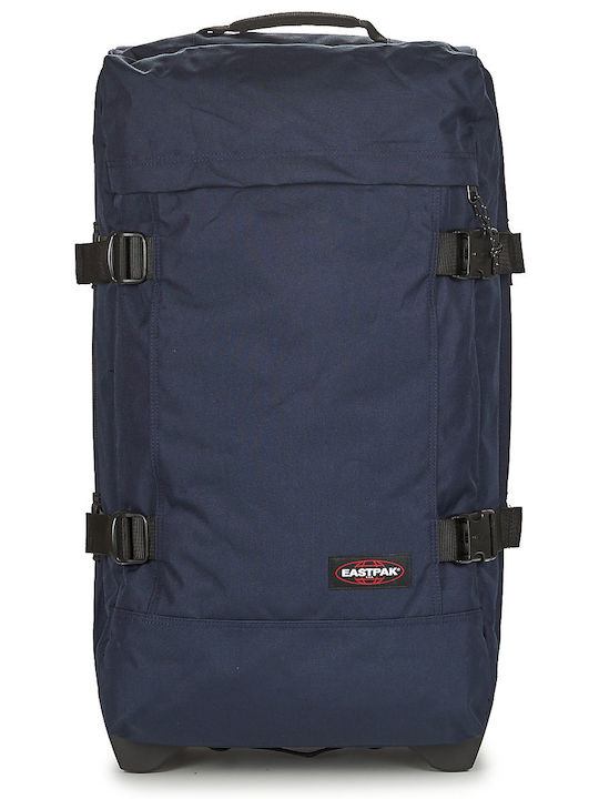 Eastpak Tranverz M Medium Fabric Suitcase Blue ...