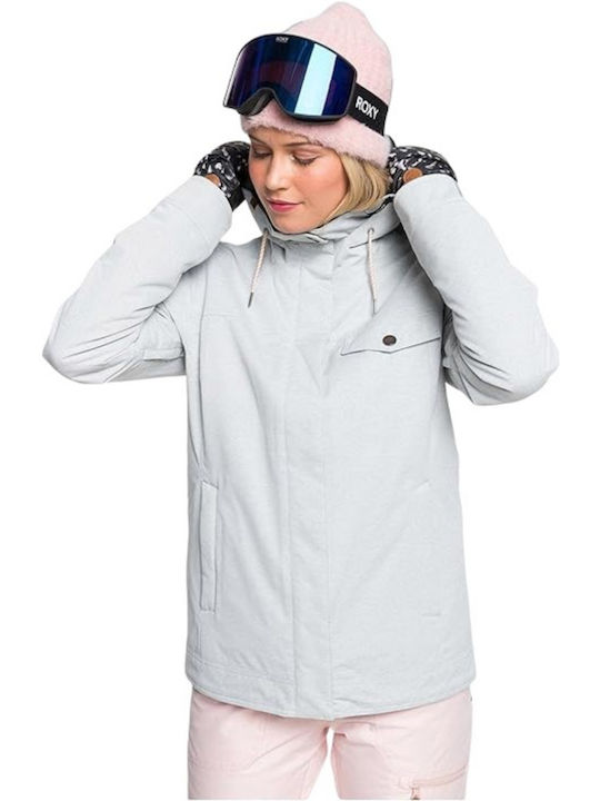 Roxy Billie Women's Ski & Snowboard Jacket Gray ERJTJ03283 SJEH