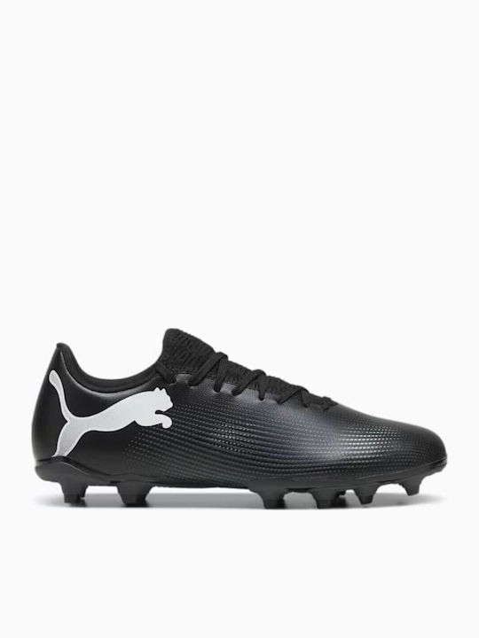 PUMA Future 7 Play Football Shoes with Cleats FG/AG Black
