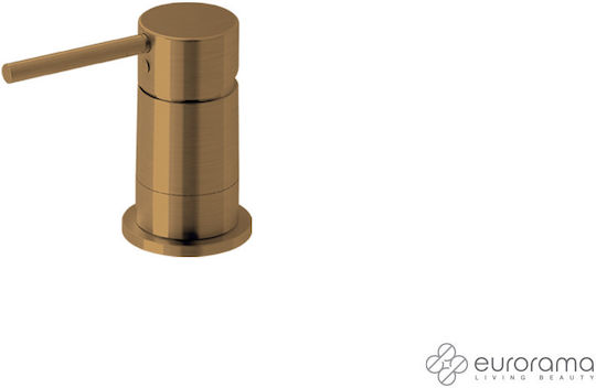Eurorama Built-in Faucet Mixer for for Bathroom Sink Bronze