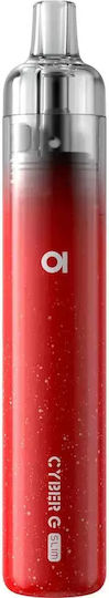 Aspire Cyber G Slim Pen Kit 2ml με Ενσωματωμένη Μπαταρία 1200mAh Red