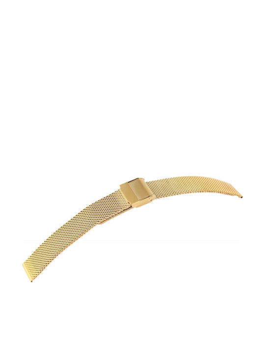 New Era Brățară din metal Auriu 14mm