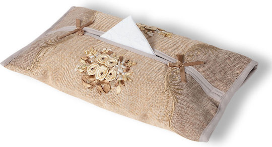 Silk Fashion Suport pentru șervețele Bej 20cm 6978000005059 Silk Fashion Suport pentru șervețele Bej 20cm 6978000005059