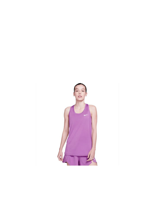 Nike Women's Athletic Blouse Sleeveless Purple