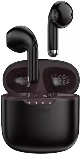 Dudao U18 In ear Bluetooth хендсфри Слушалки с Кутийка за Зареждане Черен