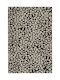 Viokarpet Lotus 224-80 Modern Bedroom Rugs Set Black 224-80 3pcs