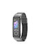 Mijobs Λουράκι Ανοξείδωτο Ατσάλι Μαύρο (Huawei Band 4)