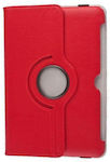 Flip Cover Rotativă Roșu Samsung Tab A7 Lite 3115