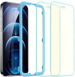 ESR Tempered Glass (Galaxy S23 UltraiPhone 12 Pro Max) 2-PACK