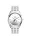 Edox Watch Automatic with Silver Metal Bracelet