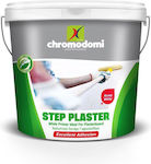 Χρωμοδομή Step Plaster Αστάρι Λευκό 3lt