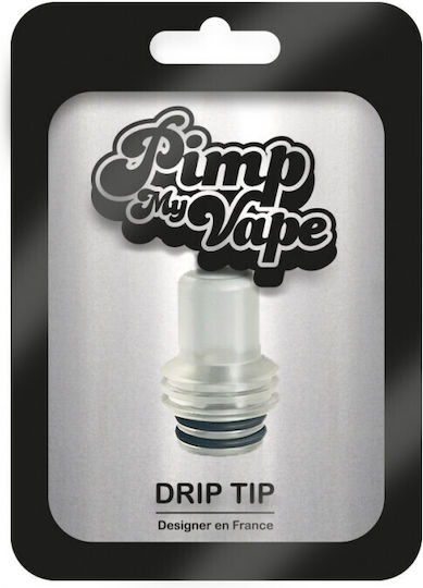 Pimp My Vape Drip Tip Mouthpiece in Transparent color ATM75129000VR02