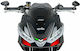 WRS Vizieră colorată motocicletă pentru Aprilia Tuono AP006FS