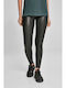 Täglich Frauen Leggings Hochgeschnitten Black