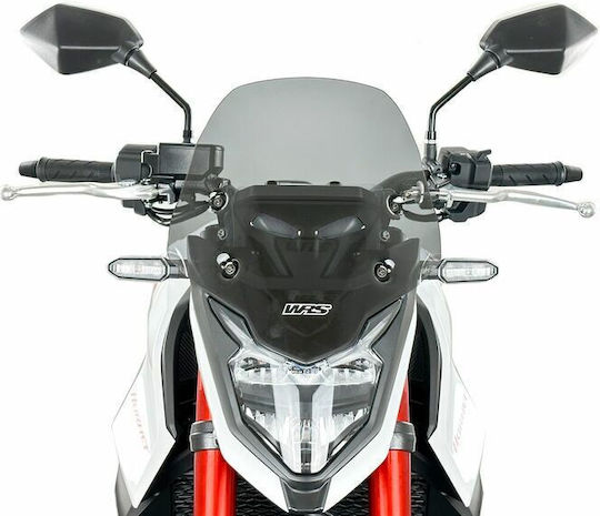 WRS Motorcycle Windshield & Windscreen Transparent Visor for Honda CB 750 HO060F