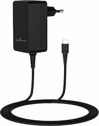 Powertech USB-C Universal Laptop Charger 45W with Detachable Power Cable and with plug set