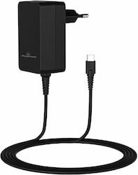 Powertech PT-1155 45W 5V USB-C Cu Cablu De Alimentare Detașabil Powertech PT-1155 45W 5V USB-C Cu Cablu De Alimentare Detașabil