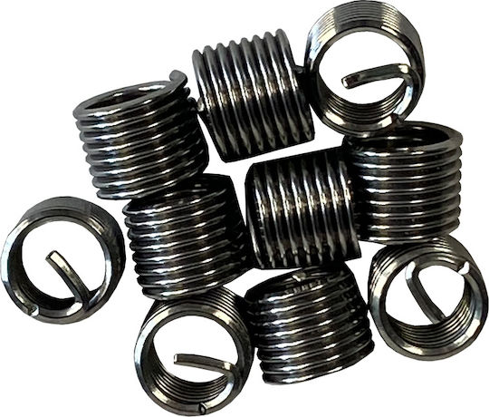 SKS Tools 4010150 Primăvara Filete Piese de schimb M10 x 1,5 x 1,5D Set 10buc