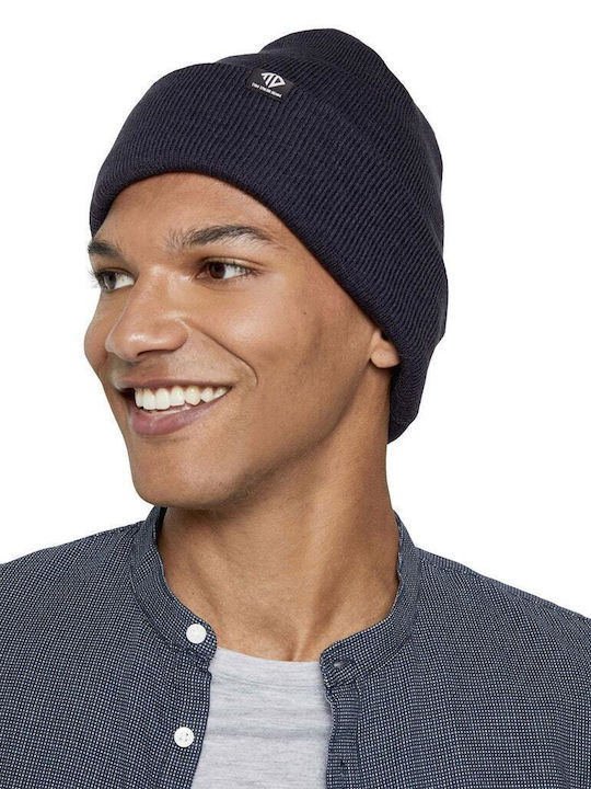 Tom Tailor Beanie Beanie Knitted in Blue color