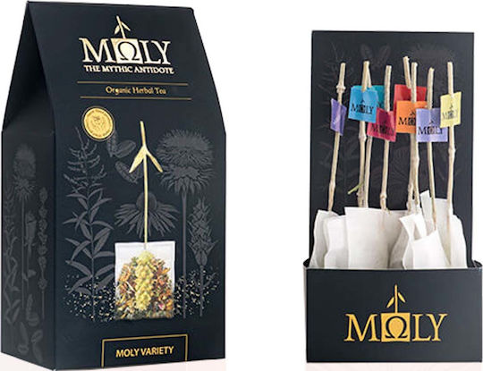 MΩLY Variety Μείγμα Βοτάνων Βιολογικό Προϊόν 8 Φακελάκια 20gr