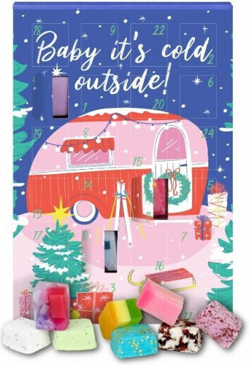 Bomb Cosmetics Baby It's Cold Outside Адвентен календар 24τμχ 24бр