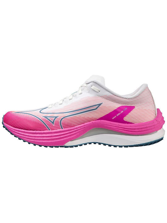 Mizuno Γυναικεία Αθλητικά Παπούτσια Running White / Silver / 807 C