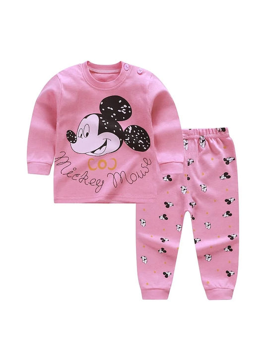 TakTakBaby Kids Pyjamas Winter Cotton Pink