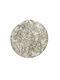 Kaemingk Round PU Placemat Gold 38cm