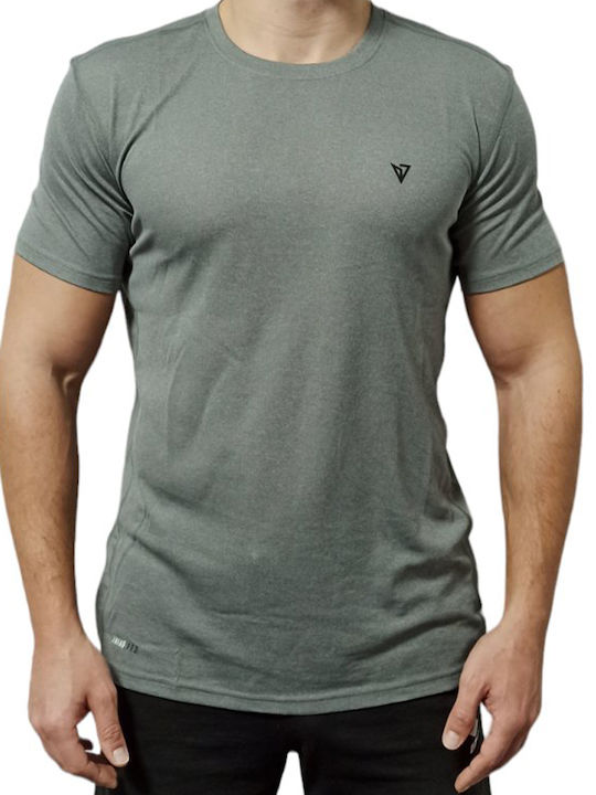 Αθλητικό T-shirt Γκρι