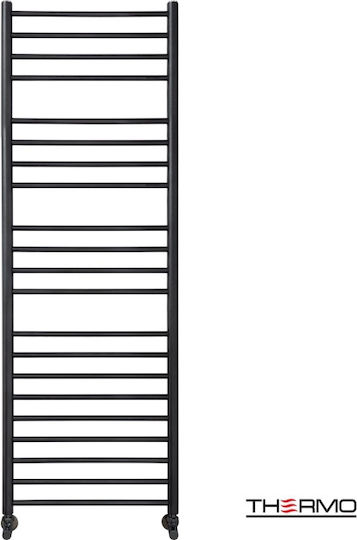 Thermo Bellavia Elektrische Handtuchheizkörper 150x50cm Schwarz